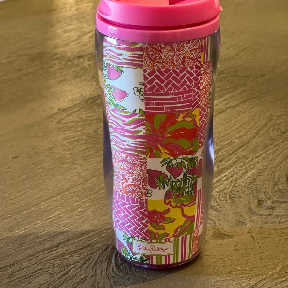 Lilly Pulitzer insulated travel mug